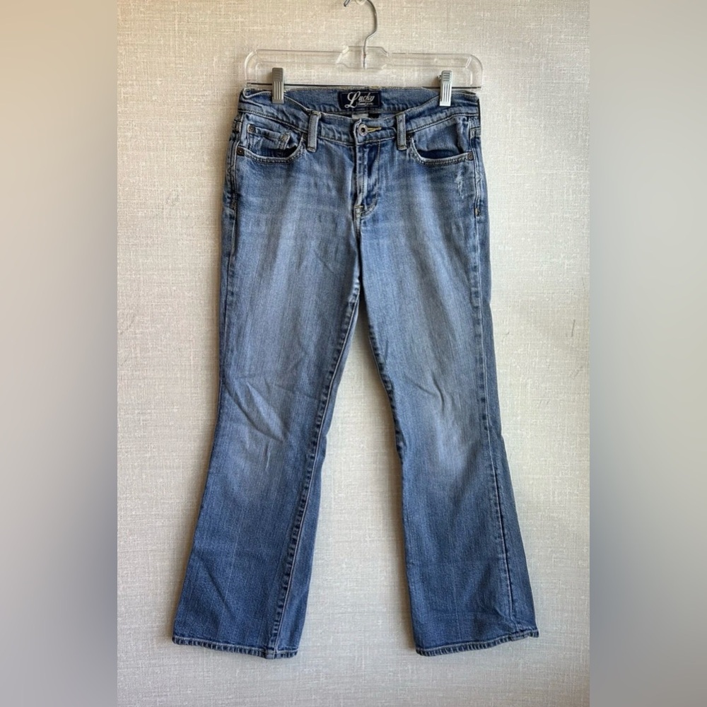 Lucky Brand Jeans Womens 2/26 Short Inseam Straight Leg Cumberland Sweet N Low-S